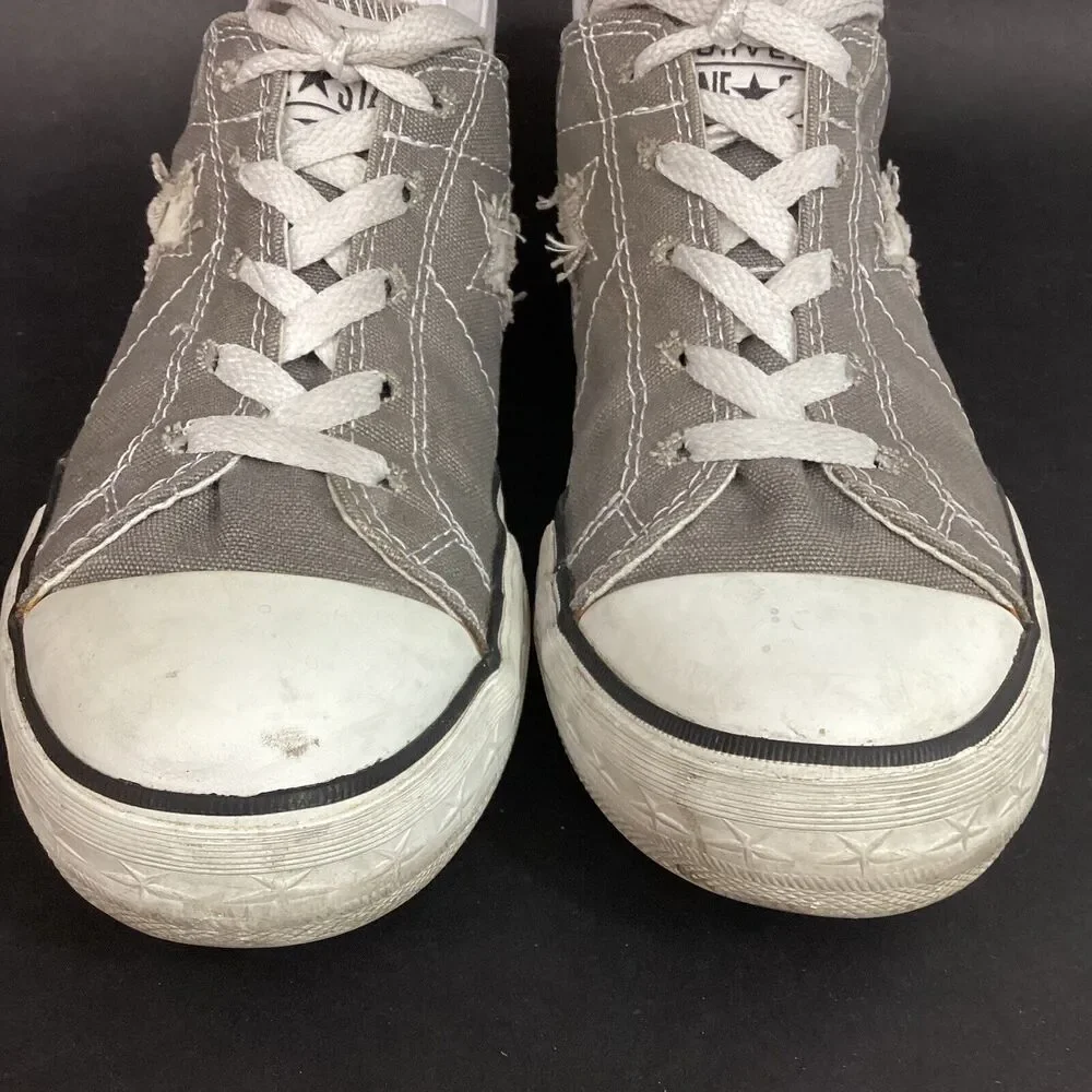 Converse One-Star - Junior's Sz 5 - Brown/Gray - Low Skate Shoes - 603653FT
